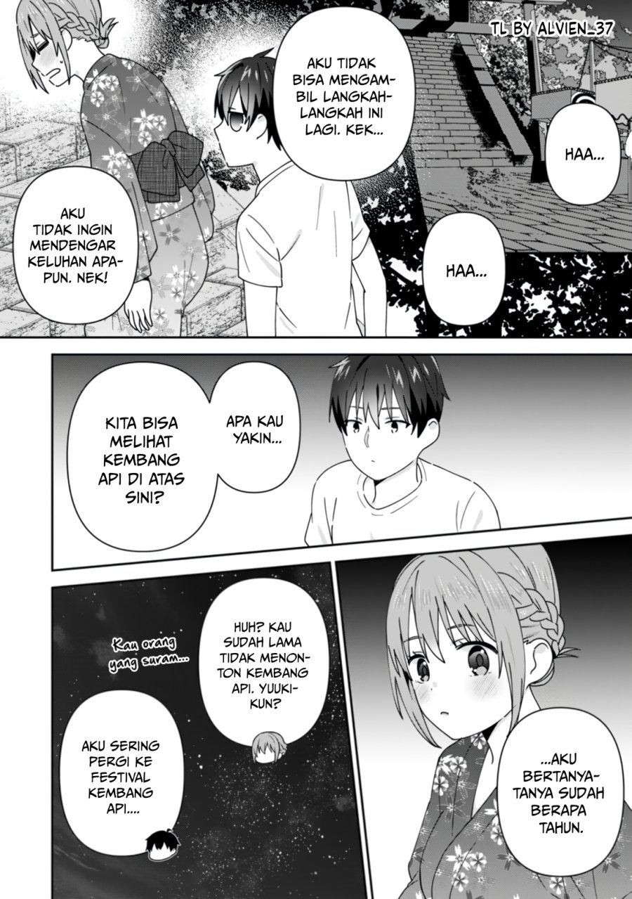 The Cute Girl Sitting Next to Me Is Trying to Make Me Fall in Love With Her as a Way to Ridicule Me, but the Tables Were Turned on Her Before She Knew It Chapter 25 END Gambar 11